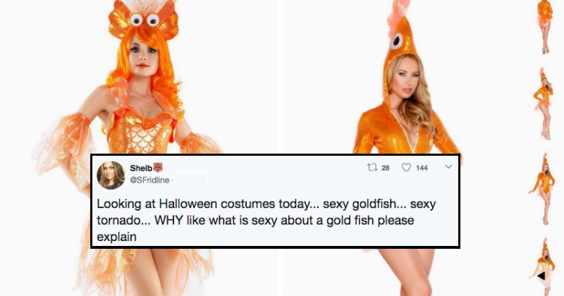 'Sexy Goldfish' Costumes Are Trending This Halloween and Twitter Is Losing It's Mind