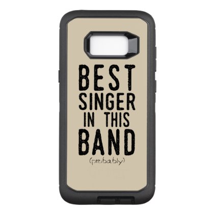 Best Singer (probably) (blk) OtterBox Defender Samsung Galaxy S8+ Case
