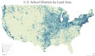 US School Districts by Land Area [OC] [2700 x 1600]