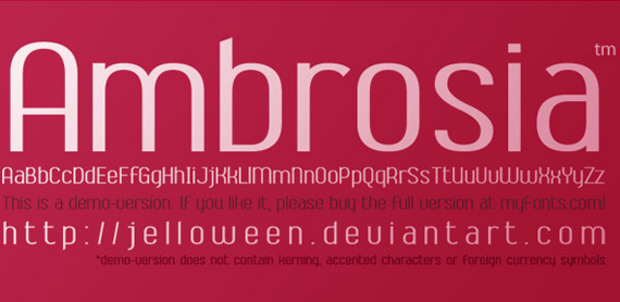 ambrosia-free-high-quality-font-web-design