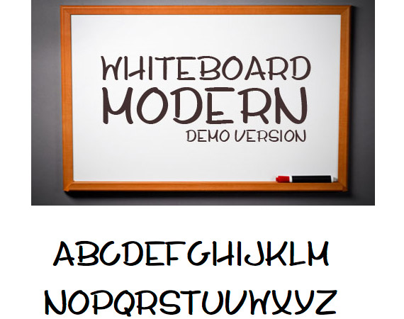 whiteboard-modern-demo-free-high-quality-font-web-design