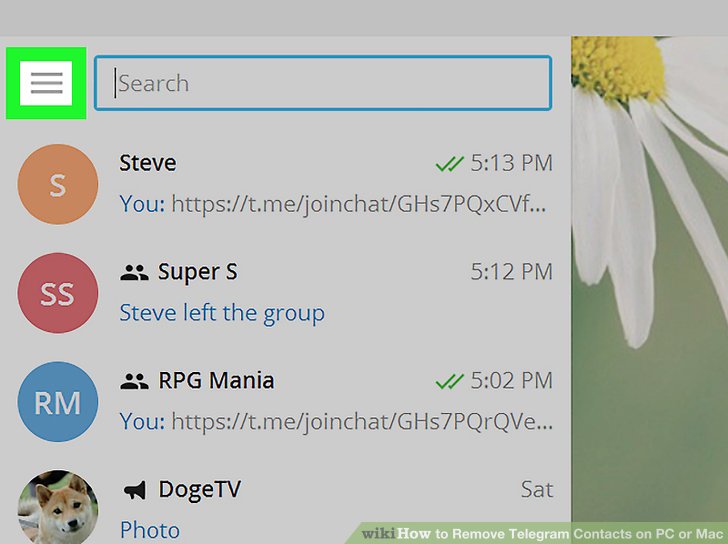 Remove Telegram Contacts on PC or Mac Step 2.jpg