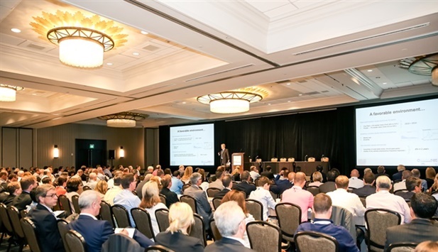 <p>The 2017 Global Fleet Conference will be returning to the Miami Marriott Biscayne Bay, Miami, Fla. site of the sold out 2015 conference (pictured). <em>Photo: Chris Wolski</em></p>