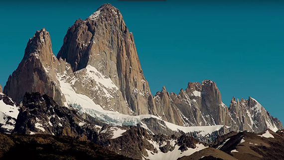 Patagonia mountain peaks