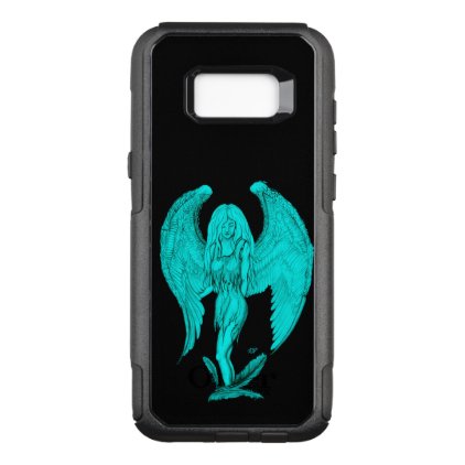 Angel , Black and Green design OtterBox Commuter Samsung Galaxy S8+ Case
