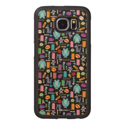 Monsters, Inc. | Character Pattern Wood Phone Case