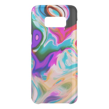 Modern Abstract Colorful Marble Swirls 3 Uncommon Samsung Galaxy S8 Case