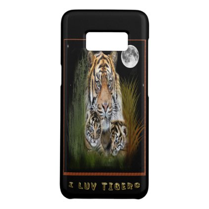 Tiger and cubs i-phone case
