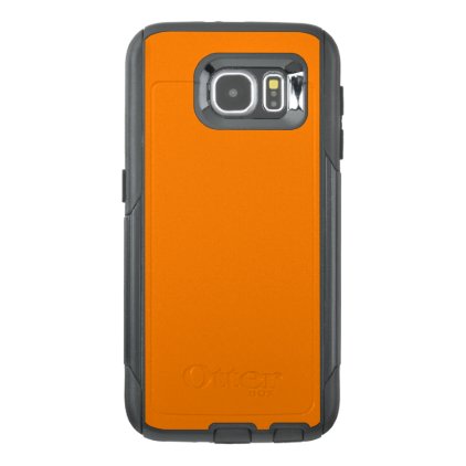 Orange OtterBox Defender Samsung Galaxy S6 Case