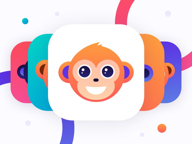 Monkey.Cool iOS 11 App Icons inspiration