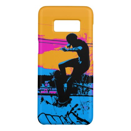 On Edge - Skateboarder Case-Mate Samsung Galaxy S8 Case