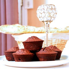 Chocolate-Rum-Raisins Muffins : Mitra's Surprise For My Birthday