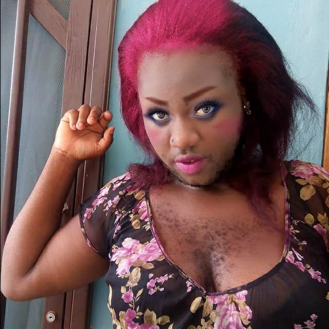 Nigeria’s hairiest woman,Queen Okafor shares new photos