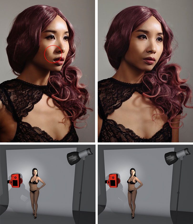 Jake Hicks - Common Lighting Mistakes in Portrait Photography - Joined Up Shadows