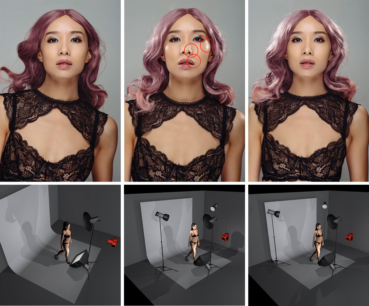 Jake Hicks - Common Lighting Mistakes in Portrait Photography - Poor Hairlight Placement