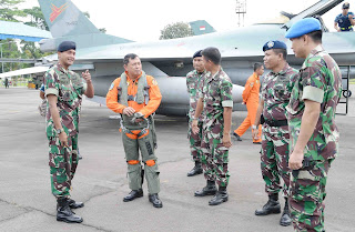 Satu Flight Pesawat Tempur F-16, Tiba di Lanud Soewondo