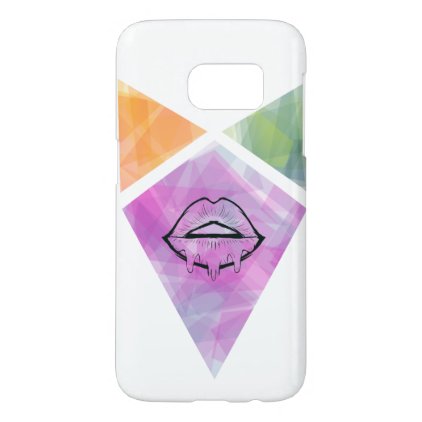 Abstract Lips Samsung Galaxy S7 Case