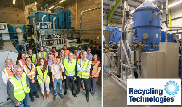Recycling Technologies turns problem plastic into fuel on the spot in depots