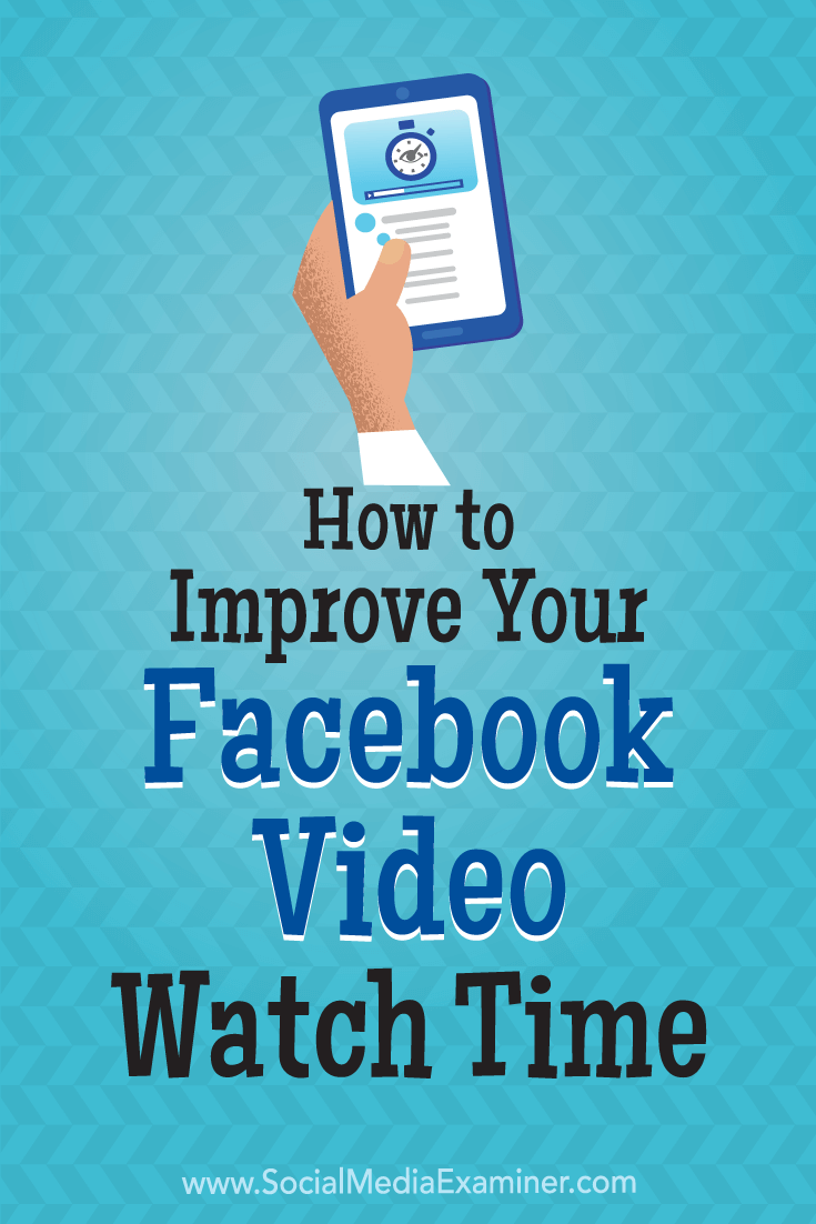 Discover how to set up a Facebook ad campaign that generates longer Facebook video watch times.