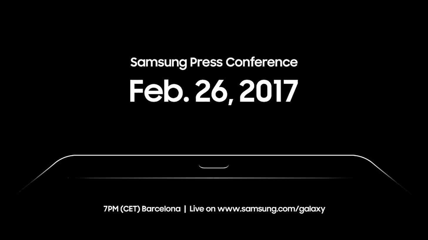 Samsung MWC 2017 event announcement