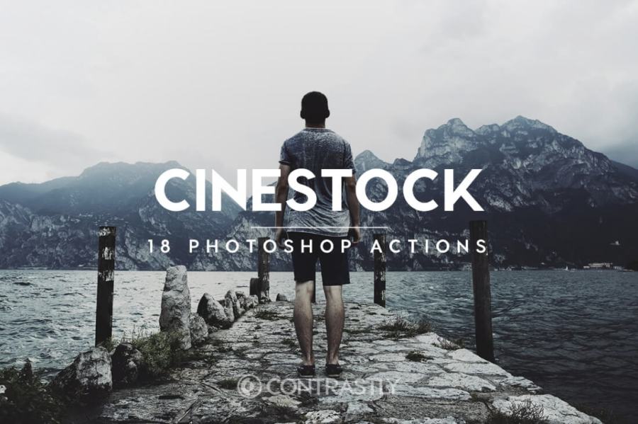Cinestock Photoshop Action Bundle Contrastly