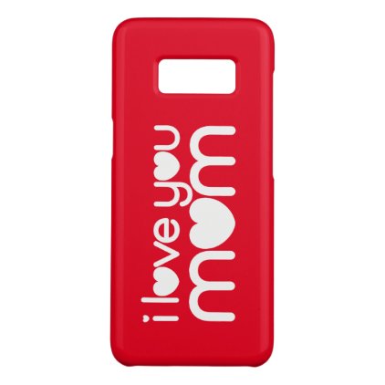 MOM ♥ 02 ♥ iPhone 6/6s, Barely There Case-Mate Samsung Galaxy S8 Case
