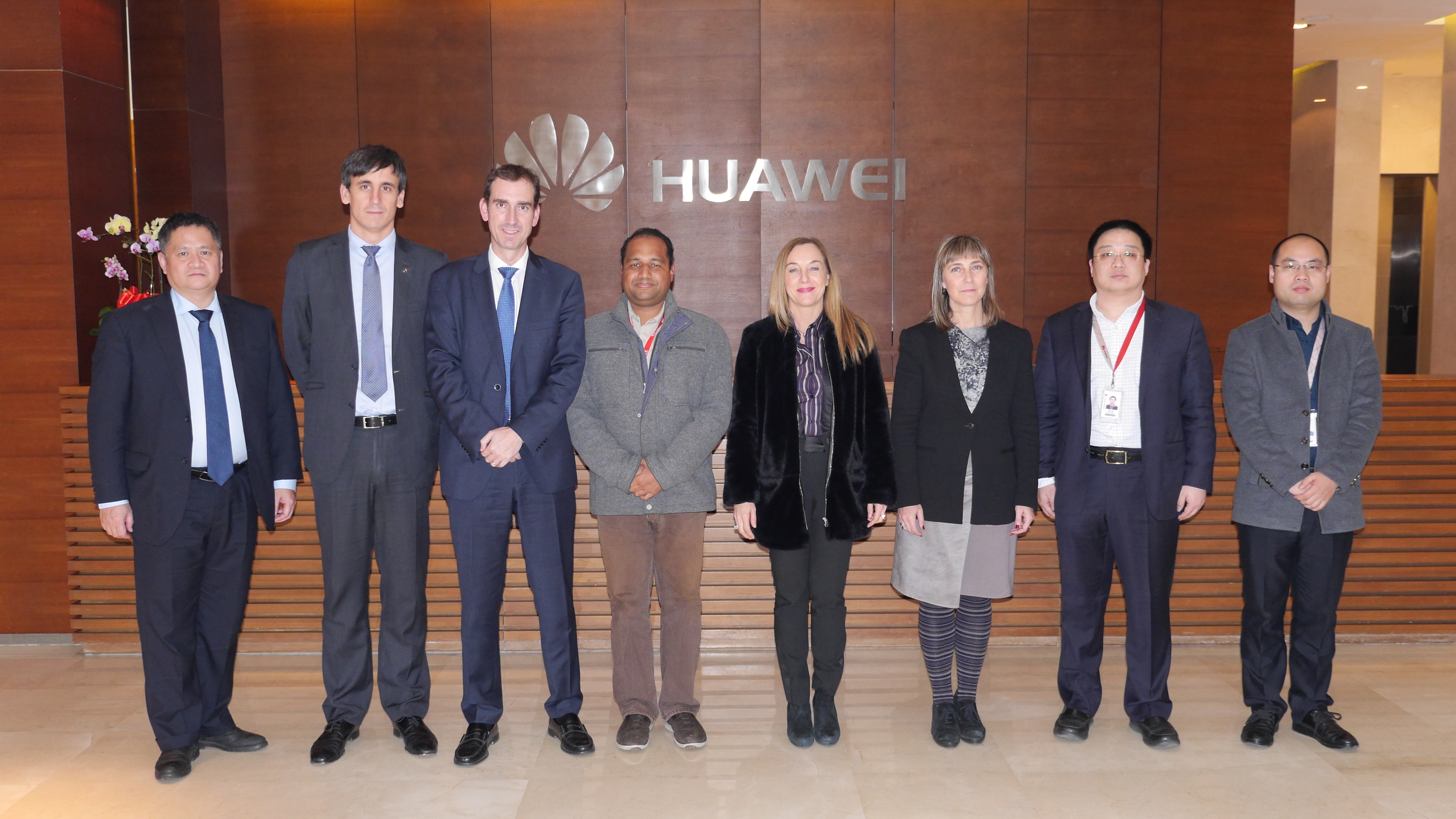 visita Huawei en China
