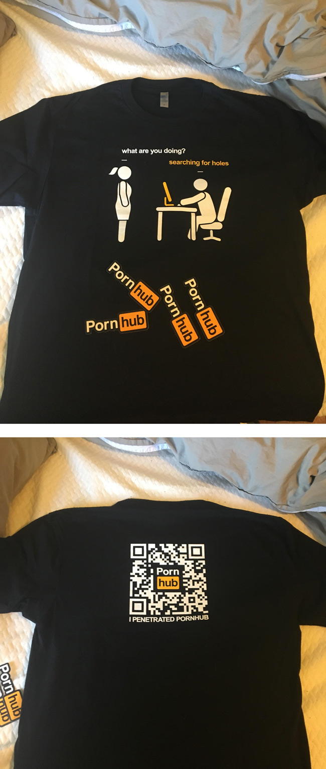 I hacked PornHub. They sent me this in the mail...