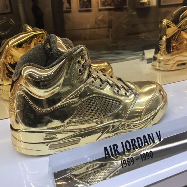 Air Jordan 5 Gold