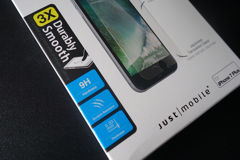 Just Mobile Xkin iPhone7 Plus 玻璃保護貼 開箱