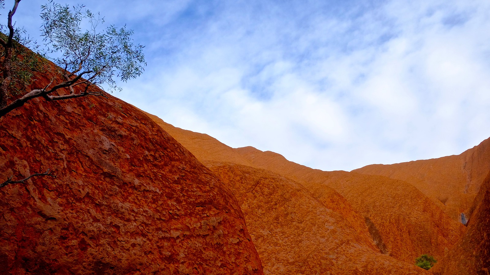 Uluru rockface