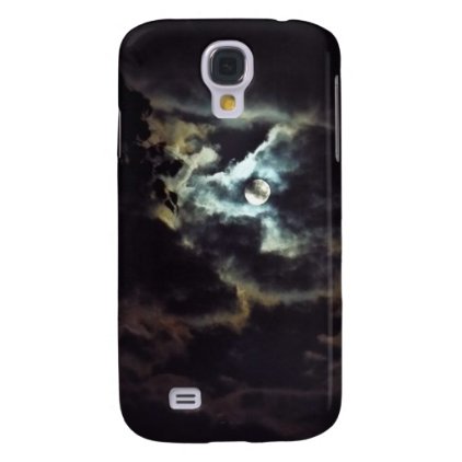 super moon of the night sky galaxy s4 cover