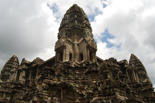 Una torre de Angkor Wat