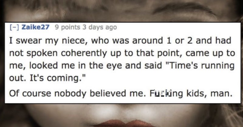 Insanely Creepy Things That People Had to Try to Forget They Saw