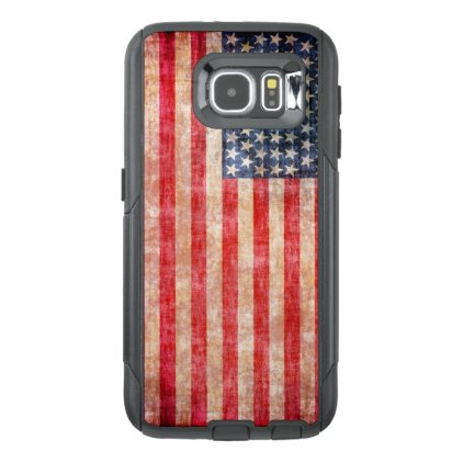 American Flag Aged OtterBox Samsung Galaxy S6 Case