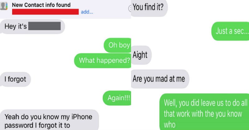 Older brother trolls his little sister's phone thief until it's returned at the nearest police department.