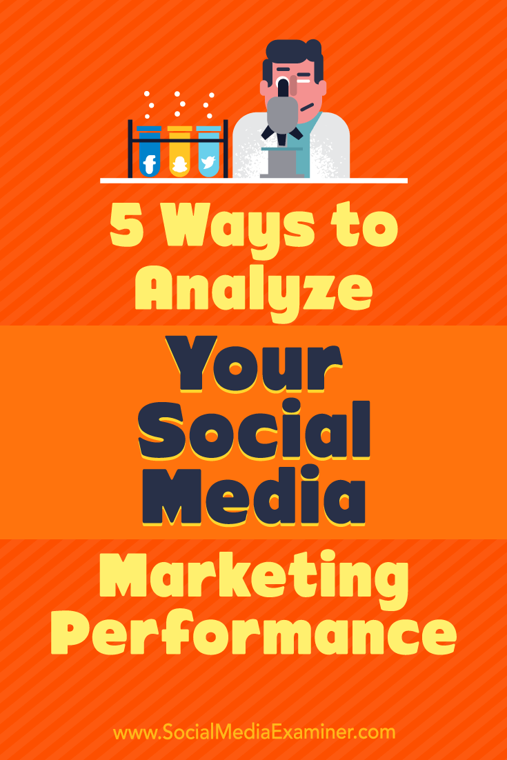 5 Ways to Analyze Your Social Media Marketing Performance by Deep Patel on Social Media Examiner.