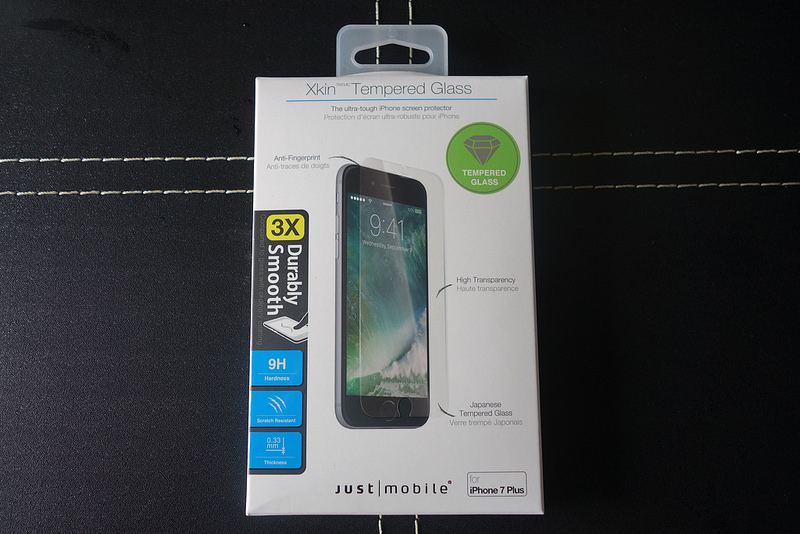 Just Mobile Xkin iPhone7 Plus 玻璃保護貼 開箱