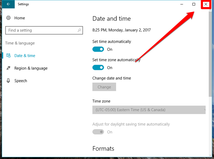 Set Windows 10 to Automatically Update Your Time Zone Based on Location Step 6.png