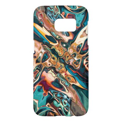 Blended Abstract Shapes Samsung Galaxy S7 Case
