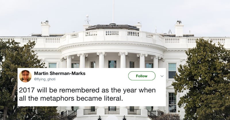 People on Twitter are trolling the White House after it gets infested with vermin.
