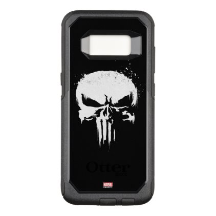 The Punisher | Painted Skull Logo OtterBox Commuter Samsung Galaxy S8 Case