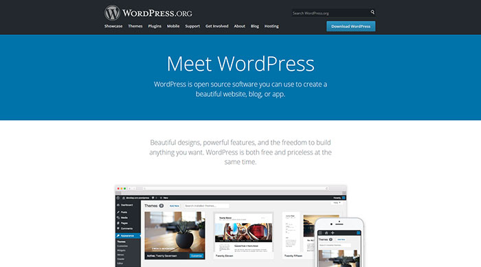 WordPress dot org