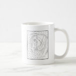 Bridled Horse Line Art Design Coffee Mug