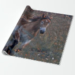 wonderful horse wrapping paper