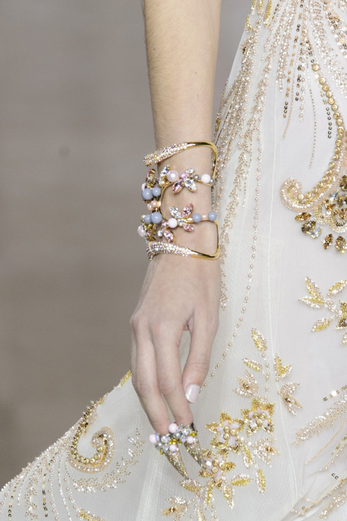 meanrunway: Georges Hobeika Spring 2017 Couture | Details