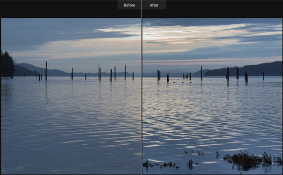 how to post-process landscapes