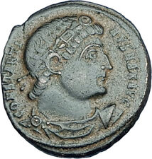 CONSTANTINE I the GREAT 330AD Authentic Ancient Roman Coin w SOLDIERS i65983
