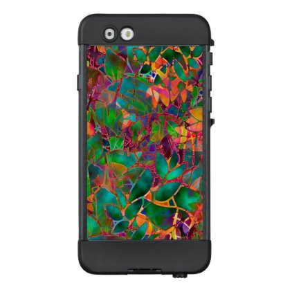 iPhone 6 Case Floral Abstract Stained Glass