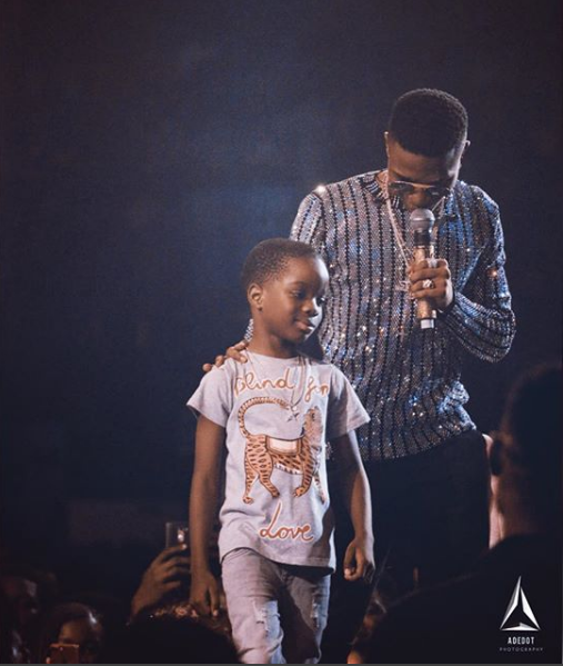 Wizkid’s Ist baby mama gushes over photo of him and their son
